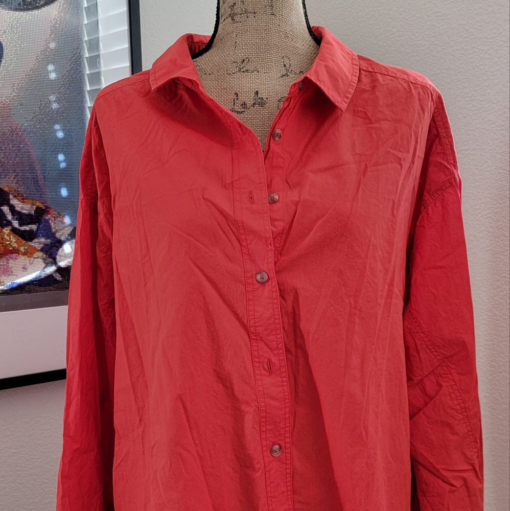 Anthropologie Pilcro Tunic Blouse sz 2XL